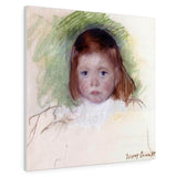 Portrait Of Ellen Mary Cassatt - Mary Cassatt Canvas