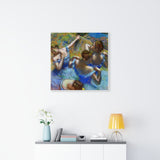 Blue Dancers - Edgar Degas Canvas