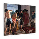 Joseph's Bloody Coat Brought to Jacob - Diego Velazquez Canvas