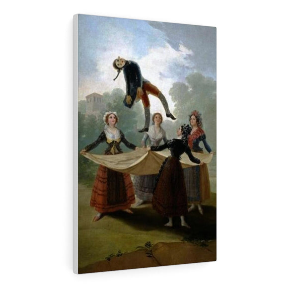 The Straw Manikin - Francisco Goya Canvas