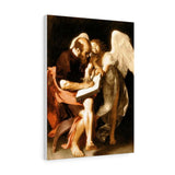 Saint Matthew and the Angel - Caravaggio Canvas