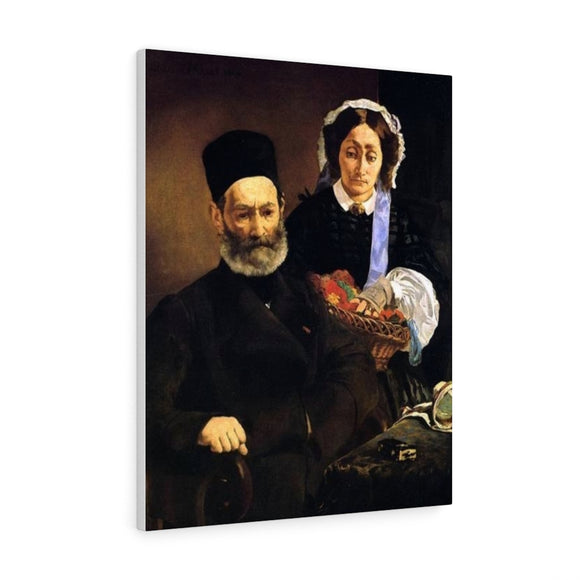 Portrait of Monsieur and Madame Auguste Manet - Edouard Manet
