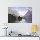 Mountain Scene - Albert Bierstadt Canvas