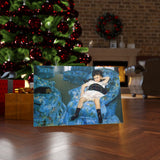 Little Girl in a Blue Armchair - Mary Cassatt Canvas