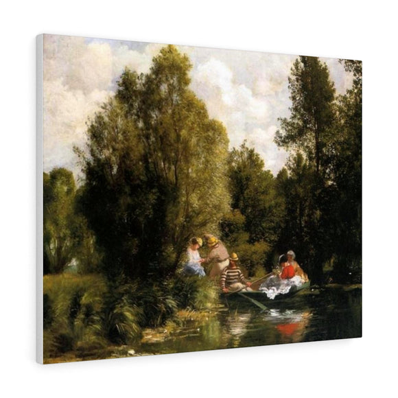 The Fairies Pond - Pierre-Auguste Renoir Canvas