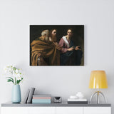 The Calling of Saints Peter and Andrew - Caravaggio Canvas