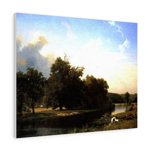 Westphalia - Albert Bierstadt Canvas