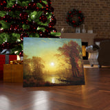 Sunrise - Albert Bierstadt Canvas