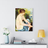 Small Nude in Blue - Pierre-Auguste Renoir Canvas