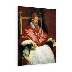Portrait of Pope Innocent X - Diego Velazquez Canvas