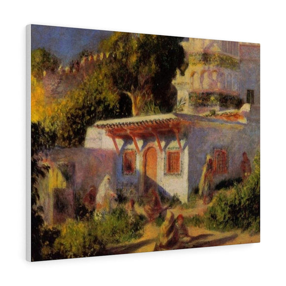 Mosque in Algiers - Pierre-Auguste Renoir Canvas