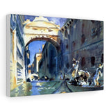 Bridge Of Sighs - John Singer Sargent Canvas