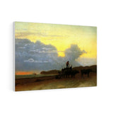 Coastal View, Newport - Albert Bierstadt Canvas