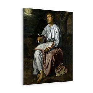 Saint John at Patmos - Diego Velazquez Canvas