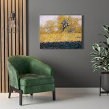Edge of Wood, Springtime - Georges Seurat Canvas