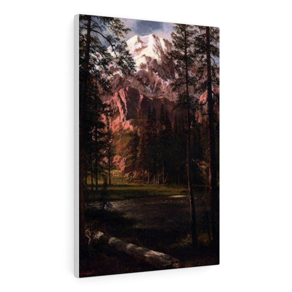 Mountain Lake - Albert Bierstadt Canvas