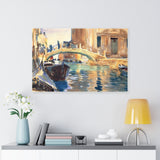 Ponte San Giuseppe di Castello, Venice - John Singer Sargent Canvas