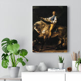 Equestrian Portrait of Stanislas Kostka Potocki - Jacques-Louis David
