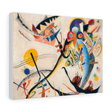 Blue segment - Wassily Kandinsky Canvas