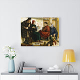 Giotto Painting the Portrait of Dante - Dante Gabriel Rossetti