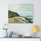 Boatyard near Honfleur - Claude Monet Canvas Wall Art