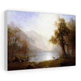 Valley in Kings Canyon - Albert Bierstadt Canvas