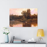 Landscape, New Hampshire - Albert Bierstadt Canvas