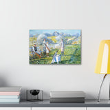 Mixed Foursome - Childe Hassam Canvas Wall Art