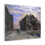 The Lieutenancy at Honfleur - Claude Monet Canvas Wall Art
