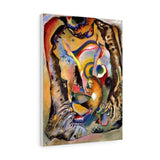 Painting on light ground - Wassily Kandinsky Canvas