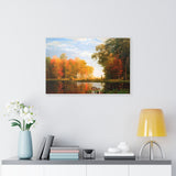 Autumn Woods - Albert Bierstadt Canvas
