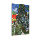 The Garden of Doctor Gachet at Auvers-sur-Oise - Vincent van Gogh Canvas Wall Art