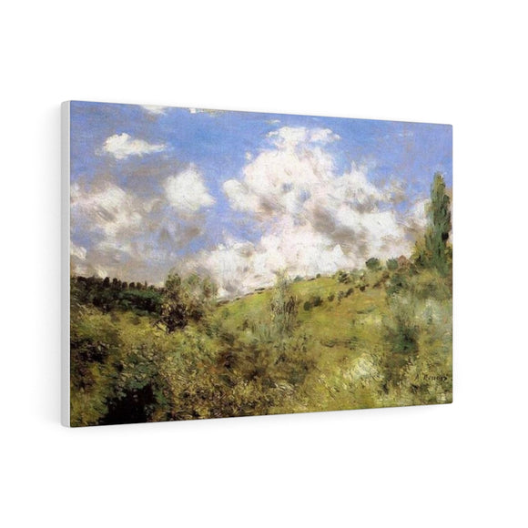 Strong Wind (Gust of Wind) - Pierre-Auguste Renoir Canvas