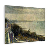 Grandcamp, Evening - Georges Seurat Canvas
