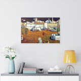 Arab Town - Wassily Kandinsky Canvas