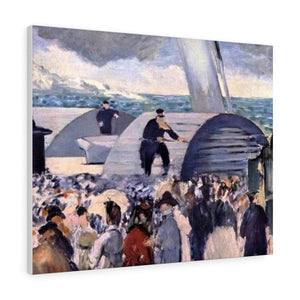 Embarkation after Folkestone - Edouard Manet