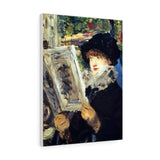 Woman Reading - Edouard Manet Canvas