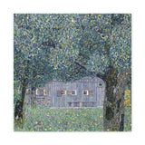 Farmhouse in Upper Austria - Gustav Klimt Canvas Wall Art