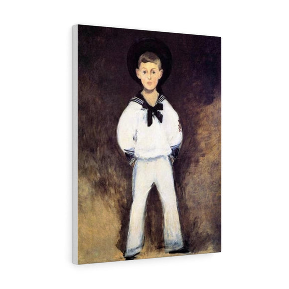 Portrait of Henry Bernstein as a Child - Edouard Manet Canvas