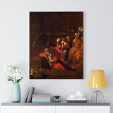 Adoration of the Shepherds - Caravaggio Canvas