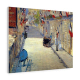 Rue Mosnier decorated with Flags - Edouard Manet