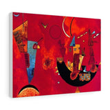 Mit Und Gegen - Wassily Kandinsky Canvas