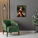 Louise, Queen of the Belgians - Franz Xaver Winterhalter Canvas