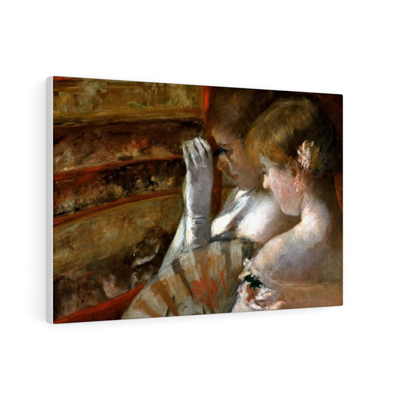 A Corner of the Loge (In the Box) - Mary Cassatt Canvas