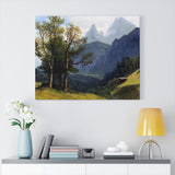 Tyrolean Landscape - Albert Bierstadt Canvas