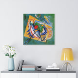 Red Oval - Wassily Kandinsky Canvas