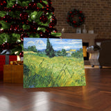 Green Wheat Field with Cypress - Vincent van Gogh Canvas