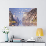 Sogn fjord, Norway -  Adelsteen Normann Canvas