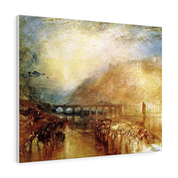 Heidelberg - Joseph Mallord William Turner Canvas