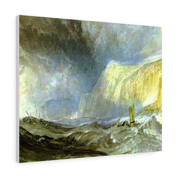 Shipwreck off Hastings - Joseph Mallord William Turner Canvas